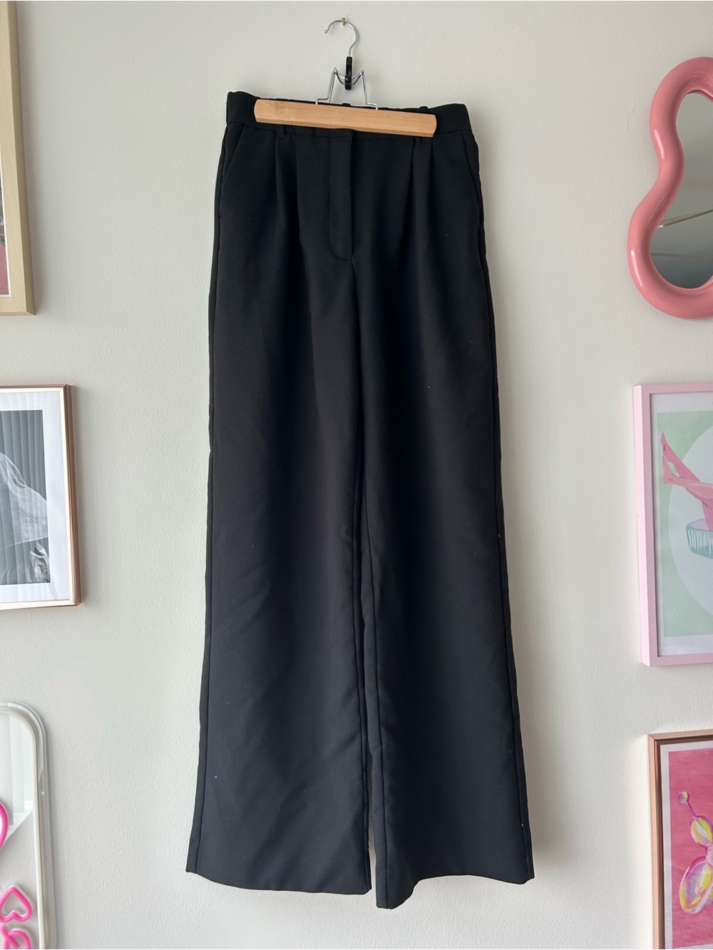 Abercrombie Sloane Tailored Wide Leg Pant